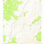 United States Geological Survey Peeples Valley, AZ (1969, 24000-Scale) digital map
