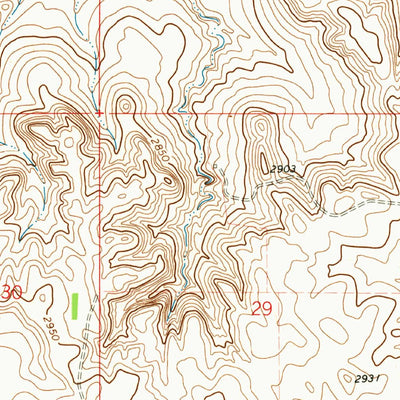 United States Geological Survey Peerless, MT (1973, 24000-Scale) digital map