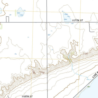 United States Geological Survey Peever NE, SD (2021, 24000-Scale) digital map