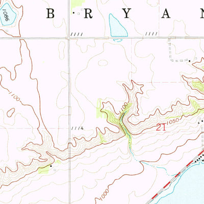 United States Geological Survey Peever NE, SD-MN (1971, 24000-Scale) digital map