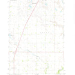 United States Geological Survey Peever NW, SD (1971, 24000-Scale) digital map