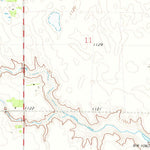 United States Geological Survey Peever NW, SD (1971, 24000-Scale) digital map