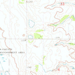 United States Geological Survey Peever, SD (1971, 24000-Scale) digital map