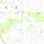United States Geological Survey Peggs, OK (1972, 24000-Scale) digital map