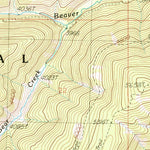 United States Geological Survey Peggy Peak, ID (1988, 24000-Scale) digital map