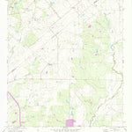 United States Geological Survey Peggy, TX (1965, 24000-Scale) digital map