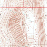 United States Geological Survey Pegleg Canyon, NV-CA (1980, 24000-Scale) digital map