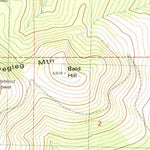 United States Geological Survey Pegleg Mountain, CA (1980, 24000-Scale) digital map