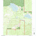 United States Geological Survey Pegleg Mountain, CA (1995, 24000-Scale) digital map