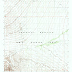 United States Geological Survey Pegleg Well, CA (1988, 24000-Scale) digital map