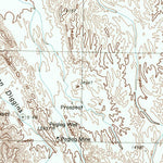 United States Geological Survey Pegleg Well, CA (1988, 24000-Scale) digital map