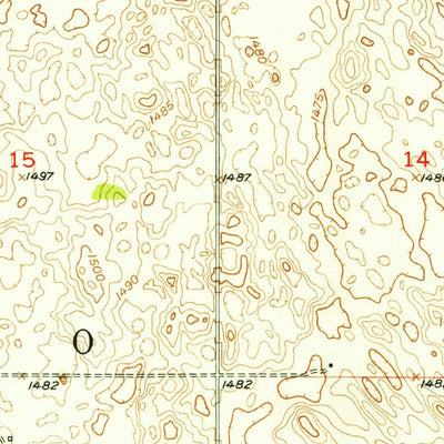 United States Geological Survey Pekin, ND (1951, 24000-Scale) digital map