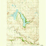 United States Geological Survey Pekin, ND (1951, 62500-Scale) digital map