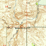 United States Geological Survey Pekin NE, ND (1951, 24000-Scale) digital map