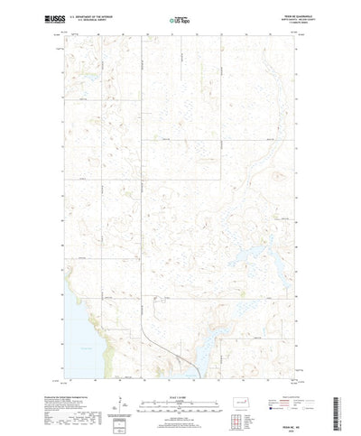 United States Geological Survey Pekin NE, ND (2020, 24000-Scale) digital map