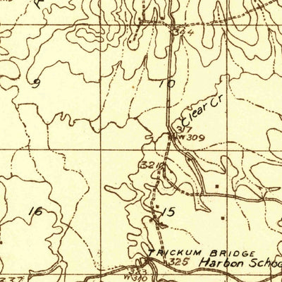 United States Geological Survey Pelahatchie, MS (1922, 48000-Scale) digital map