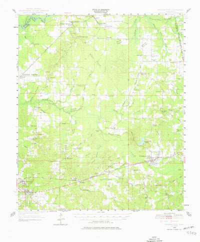 United States Geological Survey Pelahatchie, MS (1950, 62500-Scale) digital map