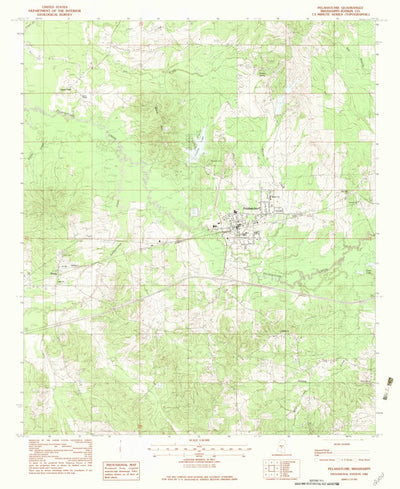 United States Geological Survey Pelahatchie, MS (1982, 24000-Scale) digital map