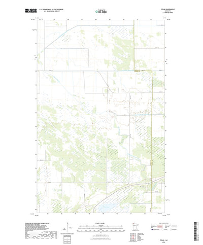 United States Geological Survey Pelan, MN (2022, 24000-Scale) digital map