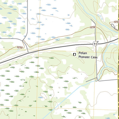 United States Geological Survey Pelan, MN (2022, 24000-Scale) digital map
