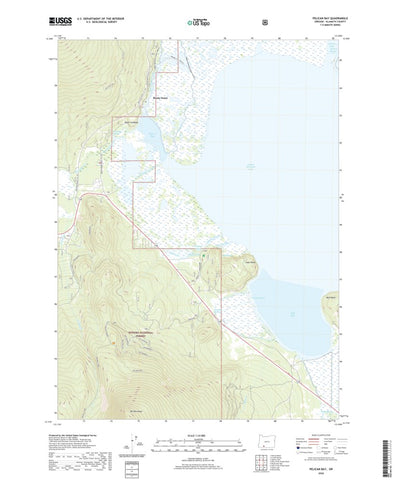 United States Geological Survey Pelican Bay, OR (2020, 24000-Scale) digital map