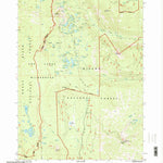 United States Geological Survey Pelican Butte, OR (1998, 24000-Scale) digital map