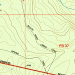 United States Geological Survey Pelican Butte, OR (1998, 24000-Scale) digital map