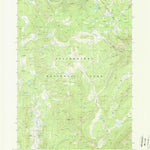 United States Geological Survey Pelican Cone, WY (1989, 24000-Scale) digital map