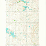 United States Geological Survey Pelican Lake, ND (1961, 24000-Scale) digital map