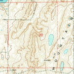 United States Geological Survey Pelican Lake, ND (1961, 24000-Scale) digital map