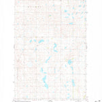 United States Geological Survey Pelican Lake SE, ND (1981, 24000-Scale) digital map