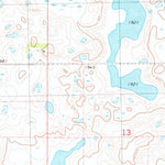 United States Geological Survey Pelican Lake SE, ND (1981, 24000-Scale) digital map