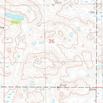 United States Geological Survey Pelican Lake SE, ND (1981, 24000-Scale) digital map