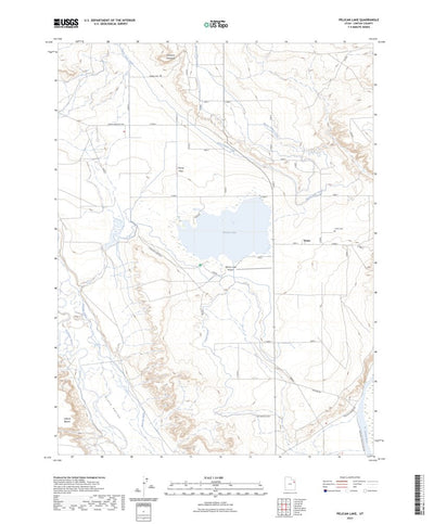 United States Geological Survey Pelican Lake, UT (2023, 24000-Scale) digital map