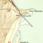 United States Geological Survey Pelican Point, UT (1951, 24000-Scale) digital map