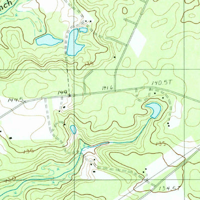 United States Geological Survey Pelion West, SC (1986, 24000-Scale) digital map
