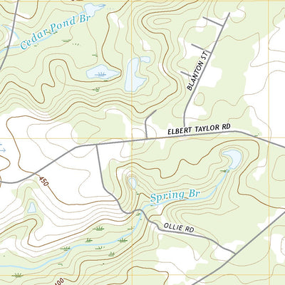 United States Geological Survey Pelion West, SC (2020, 24000-Scale) digital map