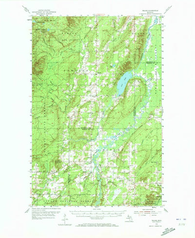 United States Geological Survey Pelkie, MI (1954, 62500-Scale) digital map