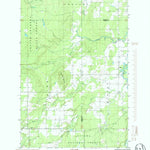 United States Geological Survey Pelkie, MI (1985, 24000-Scale) digital map