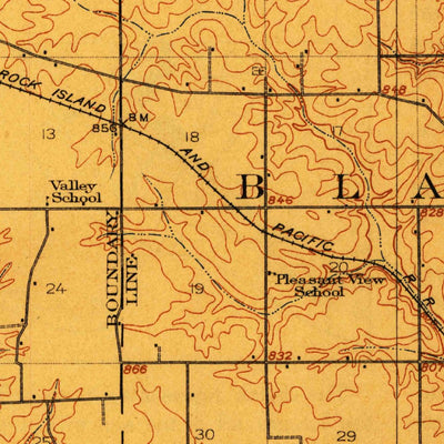 United States Geological Survey Pella, IA (1912, 62500-Scale) digital map