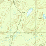 United States Geological Survey Pelletier Brook Lakes, ME (1985, 24000-Scale) digital map