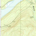 United States Geological Survey Pelletier Brook Lakes, ME (1985, 24000-Scale) digital map