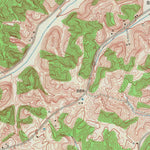United States Geological Survey Pellville, KY (1953, 24000-Scale) digital map
