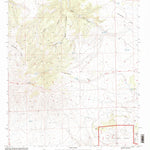 United States Geological Survey Pelona Mountain, NM (1999, 24000-Scale) digital map