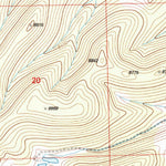 United States Geological Survey Pelona Mountain, NM (1999, 24000-Scale) digital map