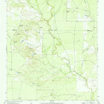 United States Geological Survey Peloncillo Peak, TX (1974, 24000-Scale) digital map