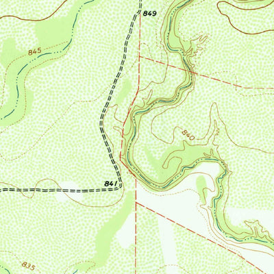 United States Geological Survey Peloncillo Peak, TX (1974, 24000-Scale) digital map