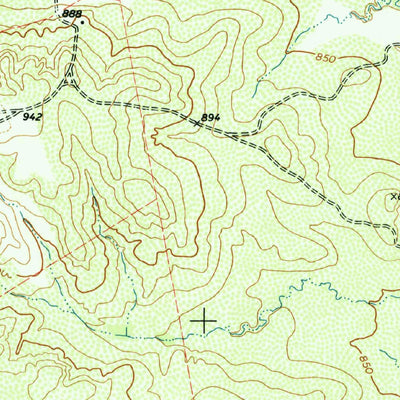 United States Geological Survey Peloncillo Peak, TX (1974, 24000-Scale) digital map