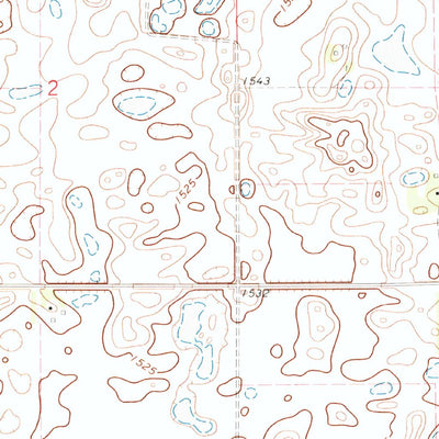 United States Geological Survey Pelto, ND (1971, 24000-Scale) digital map