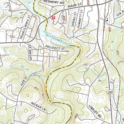 United States Geological Survey Pelzer, SC (2020, 24000-Scale) digital map